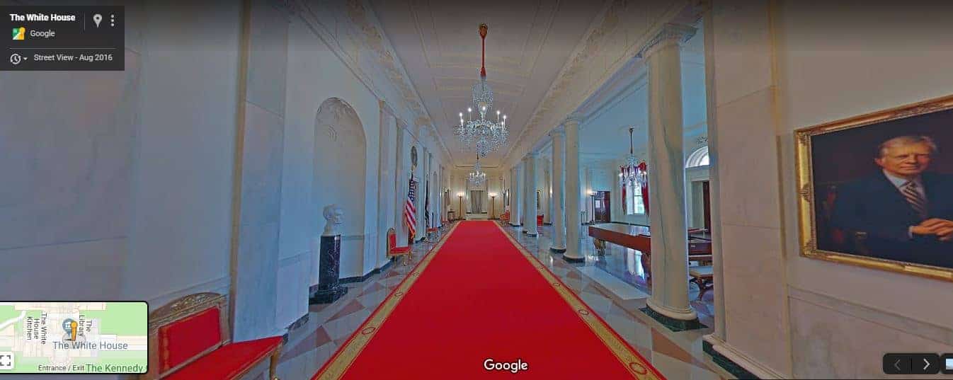 virtual tour of the white house residence